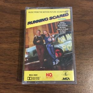 Vintage 1980’s Cassette Tape Running Scared Motion Picture Soundtrack